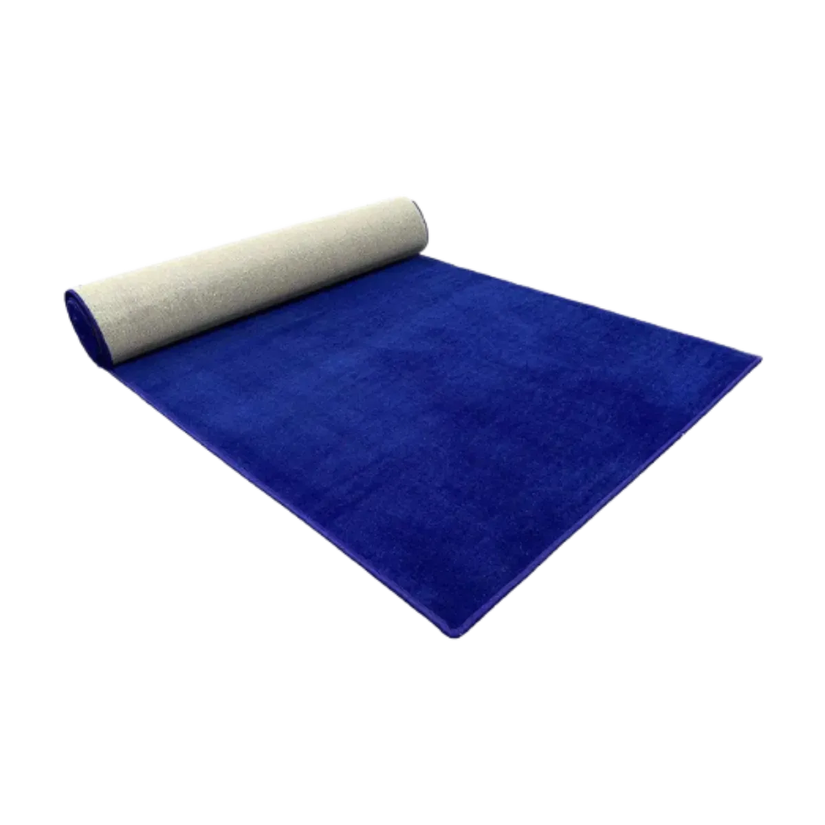 Navy carpet runner