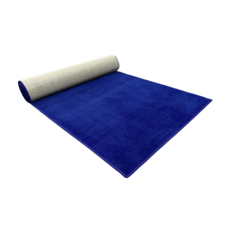 Navy carpet runner